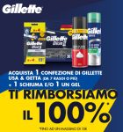 Torna il Cashback Gillette usa e getta: rimborso fino a 15 Euro