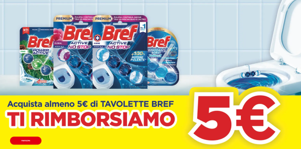 Cashback Bref 2026: come farsi rimborsare 5 euro per la spesa