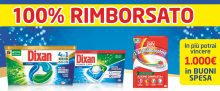 100% rimborsati con Dixan e L’Acchiappacolore: come ricevere fino a 20 Euro in buoni spesa