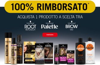 Cashback 100% rimborsato con Schwarzkopf Palette, Root Retouch e Brow Tint