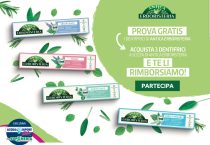 Prova gratis Antica Erboristeria: acquista da Acqua&Sapone e ricevi il rimborso di 3 dentifrici
