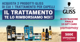 E’ partito il cashback “Acquista Gliss e il trattamento te lo rimborsiamo noi”