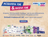 Unilever: acquista 10 Euro e ricevi 10 Euro: imperdibile cashback da Acqua&Sapone