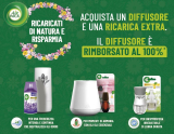 Air Wick Ricaricati di natura: come ricevere il rimborso del diffusore Air Wick oli essenziali, automatici o elettrici