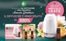 Cashback Air Wick ti rimborsa il 100% del diffusore Armonia Istantanea: come partecipare