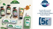 Cashback Antica Erboristeria regala 5 Euro di buono spesa Acqua & Sapone
