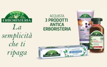 Antica Erboristeria – La semplicità che ti ripaga: come ricevere il rimborso di 2 prodotti