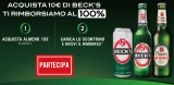 Torna lo spendi e riprendi sulla birra con il Cashback Beck’s 2023