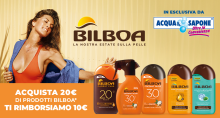 Bilboa ti rimborsa 10 Euro acquistando i solari: come funziona il cashback