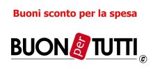 Buonpertutti: coupon sconto per la spesa da stampare