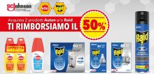 Cashback “Libera l’estate” ricevi il rimborso del 50% acquistando Autan e Raid da Carrefour