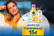 Cashback  Autunno Nivea: ricevi 15 Euro di rimborso spendendo 20