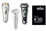 Cashback Braun 2021: come ricevere un rimborso fino a 50 Euro su epilatori, rasoi e luce pulsata