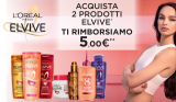Cashback Elvive: acquista da Acqua & Sapone e ricevi il rimborso di 2 prodotti Elvive
