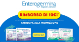 Con il cashback Enterogermina eccezionale rimborso di un prodotto Gonfiore o Intestino Pigro