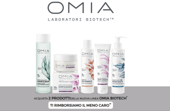 Cashback Omia Biotech: acquista 2 prodotti e ricevi il rimborso del meno caro