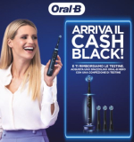 Cashback Oral-B: ricevi il rimborso delle testine acquistando lo spazzolino elettrico Total black