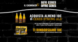 Il cashback C’è: come ricevere il rimborso di 10 Euro di birre Ceres Strong Ale