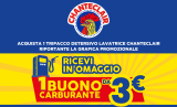 Chanteclair torna a regalare un buono carburante acquistando il detersivo per lavatrice