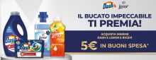 Con Dash e Lenor ricevi un buono spesa P&G da 5 Euro acquistando da Iper o Conad