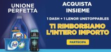 Cashback Dash Lenor – MD e IN’s: scopri come ricevere il rimborso