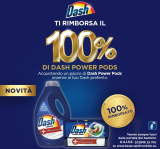 Dash Cashback Power: ricevi il rimborso delle pods per lavatrice