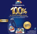 Dash Cashback Power: ricevi il rimborso delle pods per lavatrice