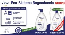 Cashback Dove “Ricarica e risparmia”: come ricevere il rimborso della ricarica bagnodoccia
