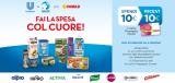 Torna “Fai la spesa col cuore”: cashback da Conad su Alpro, HiPro, Activia, Aptamil, Knorr, Sunsilk, Cucciolone e Coccolino