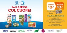 Fai la spesa col cuore Unes e U2: torna lo spendi e riprendi Unilever e Danone