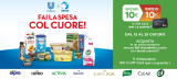 Fai la spesa col cuore 2023 torna anche da Iper la grande i: spendi e riprendi Alpro, Activia, Hipro, Aptamil, Carte D’Or, Knorr, Clear e Cif