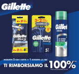 Gillette cashback usaegetta: ricevi il rimborso di rasoi usa e getta e schiuma da barba