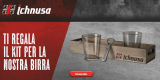 Kit per la birra Ichnusa (2 bicchieri, vassoio e apribottiglie) in omaggio con acquisto: come riceverlo?