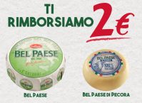 Cashback di 2 Euro acquistando Bel Paese o Bel Paese di pecora, scopri come