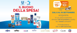 Con “Il buono della spesa” gift card 10 Euro con i prodotti Alpro, Hipro, Actimel, Aptamil, Carte D’Or, Calvè, Clear e Lyso Form da Unes
