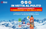 Con il cashback “In vetta al pulito” ricevi 5 euro di rimborso dei prodotti Oust, Mr. Muscle e Duck