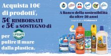 Cashback SC Johnson Pronto, Mr Muscle, Duck, Oust, Shout e Glade: come ricevere il rimborso di 5 Euro (Insieme per un mare senza plastica)