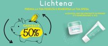 Lichtena ti premia: ricevi un rimborso del 50% di quanto speso per la crema