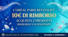 Cashback House of Revitalift: come ricevere 10 euro di rimborso con L’Oréal