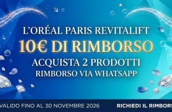 Cashback House of Revitalift: come ricevere 10 euro di rimborso con L’Oréal