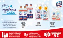 Lysoform la protezione è di casa: come ricevere il rimborso di 5 Euro