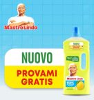 Con il “Mastro Lindo Cashback” ricevi il rimborso completo di un prodotto