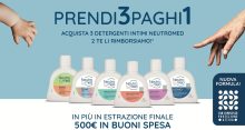 Neutromed prendi 3 paghi 1: come riceve il rimborso di 2 detergenti intimi