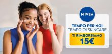 Nivea cashback 2023-2024: ricevi 15 Euro di rimborso spendendo 20