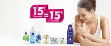 Rimborso 15 Euro Nivea: più vicini a te e alla tua pelle