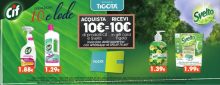 Operazione 10 & Lode: ricevi una gift card Tigotà acquistando 10 Euro di prodotti Cif e Svelto