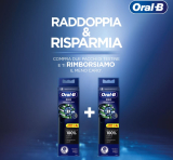 Ricevi il rimborso delle testine grazie al cashback “Oral-B raddoppia e risparmia”