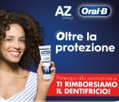 Cashback Oral-B il regime ti premia: ricevi sempre il rimborso del dentifricio
