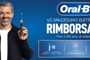 Eccezionale Oral-B rimborso: cashback del 100% di quanto speso per lo spazzolino elettrico acquistando le testine