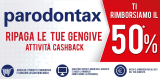Parodontax ripaga le tue gengive: ricevi il rimborso del 50% di quanto speso